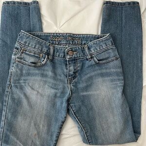 Old Navy Super Skinny Light Blue Jeans